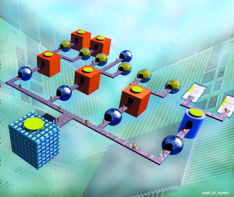A photo illustration by Jeff Poissant, for the 2003 The QNX Cookbook: Recipes for Programmers book cover by Rob Krten.