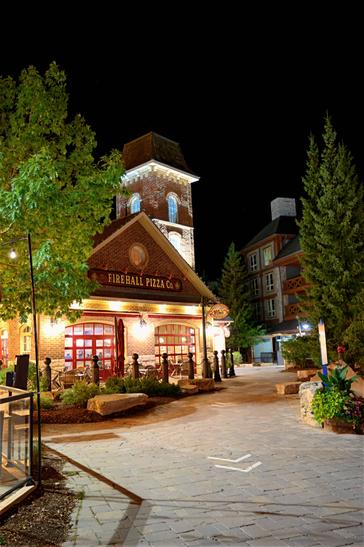 A photo by Jeff Poissant, personal collection, when at Blue Mountain Village in Ontario.